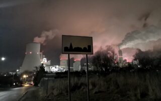 Elektrárna polské společnosti PGE u dolu Turów. Foto: Martina Patočková, Ekonews