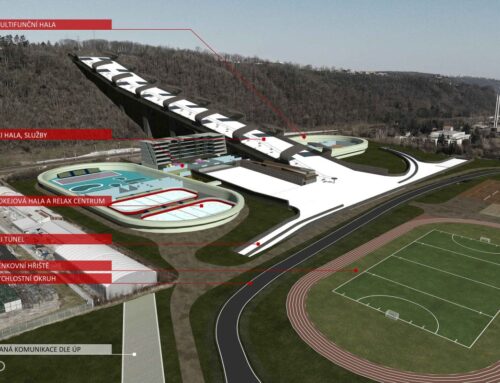 Celoroční krytá sjezdovka se zimními stadiony se chystá v Praze. Je to megalomanství, oponují kritici