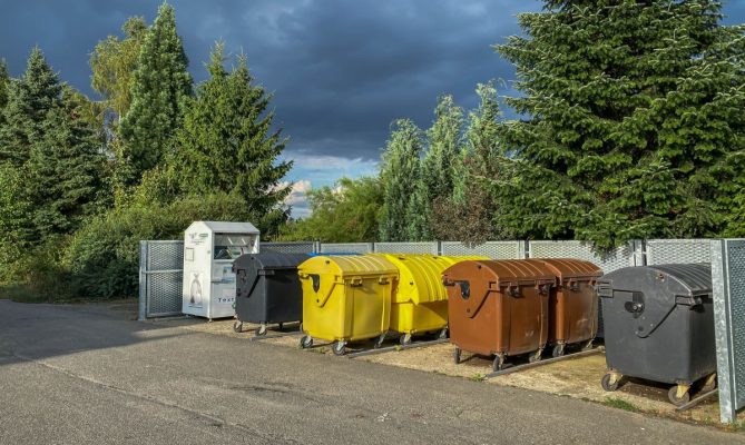 Díky popelnicím na bioodpad se někde daří snižovat celkové množství směsného komunálního odpadu. Foto: Kateřina Hefler, Ekonews