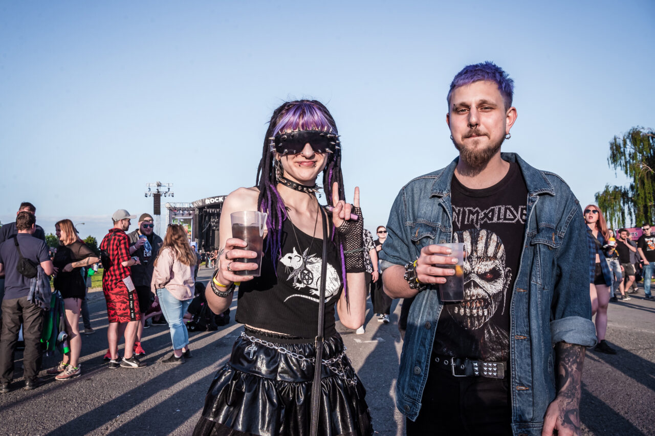Fanoušci rockové hudby na festivalu Rock for People. Foto: Kateřina Hefler