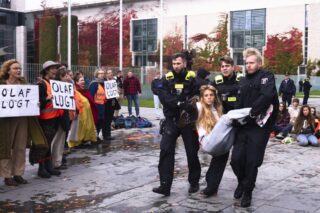 Protesty hnutí Poslední generace v Německu se zaměřují na to, aby Německo bylo do roku 2030 uhlíkově neutrální.