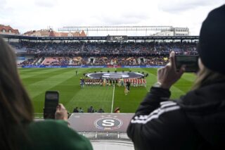 Utkání 14. kola fotbalové ligy žen: Sparta Praha - Slavia Praha