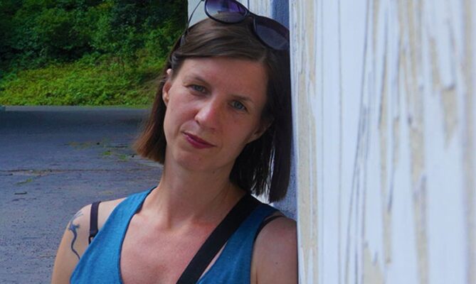 Slovenská režisérka Eva Križková na bratislavském kopci Vtáčnik žije od dětství. Foto: poskytnuto Evou Križkovou