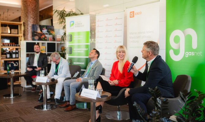 Panelová diskuse Aliance pro bezemisní budoucnost. Foto: poskytnuto Aliancí pro bezemisní budoucnost