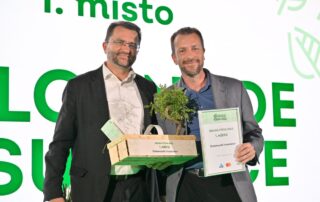 První místo v Zelené výzvě získala ČSOB. Foto: poskytnuto společností ČSOB