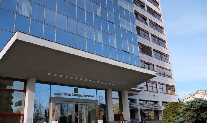 Hlavní budova ministerstva životního prostředí má v současnosti v průkazu energetické náročnosti písmeno C. Foto: poskytnuto ministerstvem životního prostředí