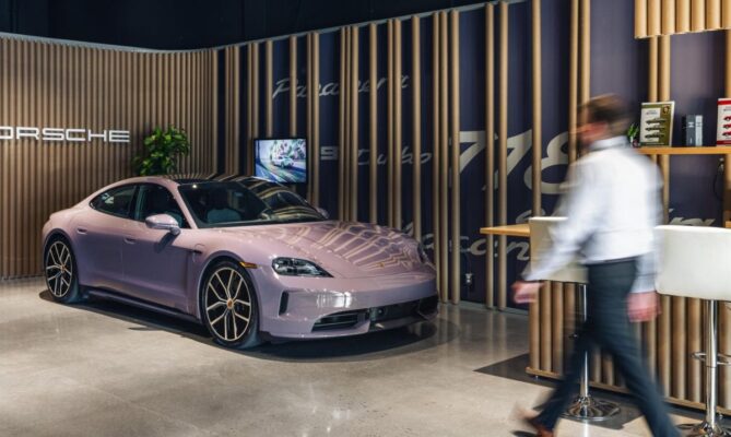 Elektrické Porsche Taycan. Foto: Porsche