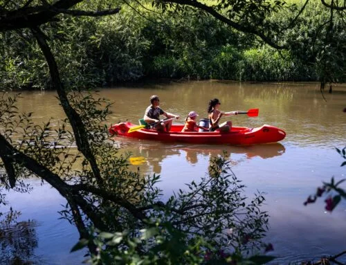 Vodácká sezona na suchu. Dříve začínala v dubnu, ale letos není sjízdné vůbec nic