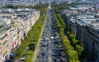Paříž pokrývá podle European Environment Agency zeleň pouze ze 26 procent, což je jeden z nejhorších výsldků mezi evropskými hlavními městy. Foto: Getty Images