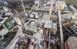 Cementárna společnosti Holcim v Čížkovicích na Litoměřicku. Foto: ČTK / Hájek Ondřej
