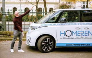 S elektrickou dodávkou Volkswagen ID.Buzz Lukáš Kolafa ujede zhruba 40 tisíc kilometrů ročně. Foto: Reportér