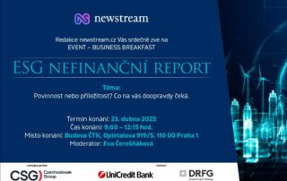 ESG nefinanční report