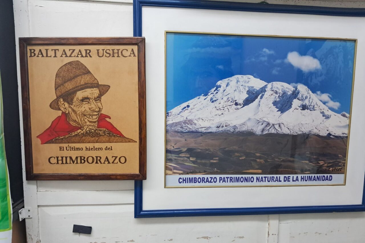 Když v polovině 20. století Baltazar jako dítě začal s otcem stoupat nahoru po Chimborazu, bylo ledařů ve vesnicích na úpatí vyhaslé sopky na čtyři desítky. Foto: Tomáš Nídr