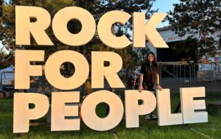 Radka Hájková má na festivalu Rock for People na starosti CSR a ESG projekty. Foto: poskytnuto Radkou Hájkovou