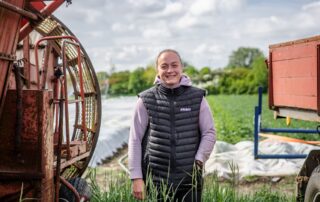 Farmářka Hana Součková své výpěstky prodává i vyhlášeným pražským podnikům.