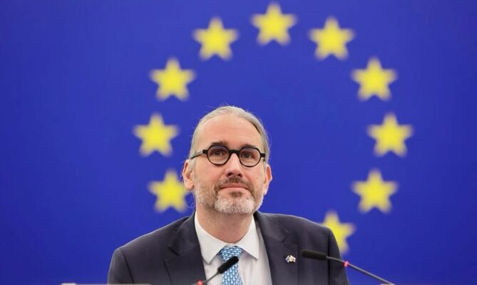 Martin Hojsík působí jako poslanec Evropského parlamentu od roku 2019. Jeho místopředsedou je od roku 2023. Foto: poskytnuto Martinem Hojsíkem