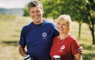 Lenka a Martin Kadubcovi vyrábějí povidla s takovou péčí, že za ně získali ocenění Regionální potravina Jihomoravského kraje. Foto: SZIF
