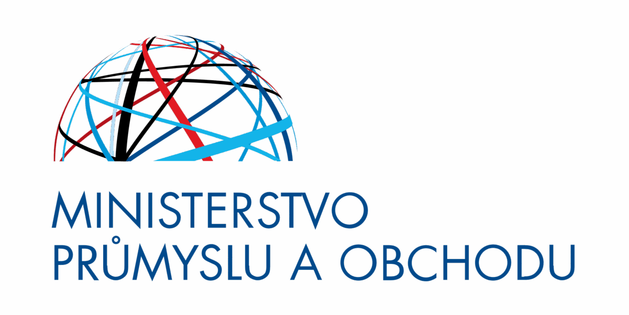 Logo: Ministerstvo průmyslu a obchodu ČR