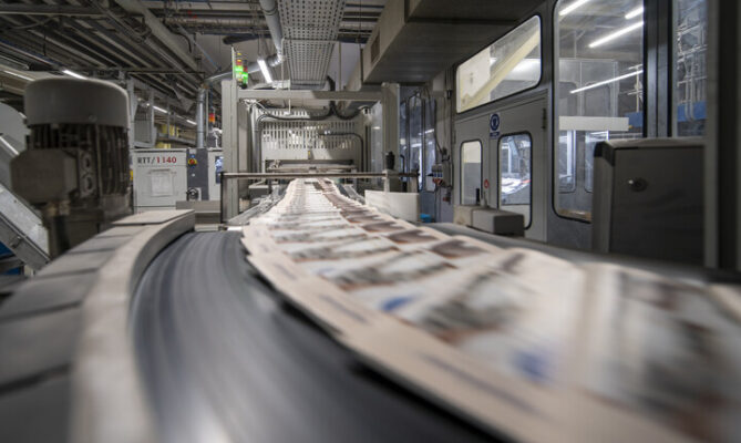 Společnost Severotisk má mezi zákazníky velké mediální domy v Německu i v Česku. Foto: poskytnuto společností Severotisk