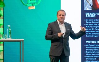 Starosta Mario Hecker byl jmenován do Klubu inovátorů díky aktivitám a projektům, které německý Kalletal podniká v oblasti udržitelnosti. Foto: poskytnuto ČSOB