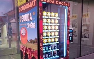 Prodejní automat na sýry. Foto: poskytnuto společností Fiveco