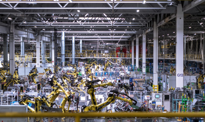 Automobilka Hyundai, která má továrnu v Nošovicích (na snímku), už od ledna 2023 prodává v Norsku pouze plně elektrická auta. Foto: Kateřina Hefler