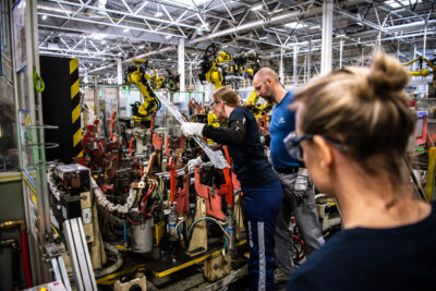 V současnosti se v Nošovicích vyrábějí modely i30 a i30 N, Tucson a elektromobil Kona. Foto: Kateřina Hefler, Ekonews