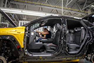 Nošovická továrna Hyundai Motor Manufacturing Czech ročně vyrobí kolem 300 tisíc aut. Foto: Kateřina Hefler, Ekonews