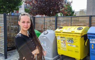 Tereza Kovalčíková je odbornicí na odpady spolku Arnika. Foto: poskytnuto Terezou Kovalčíkovou