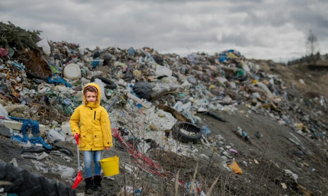 Skládka s plasty. Foto: Getty Images