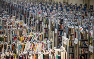 Sklad online obchodu Knihobot s použitými knihami v Hostivaři. Foto: poskytnuto společností Knihobot