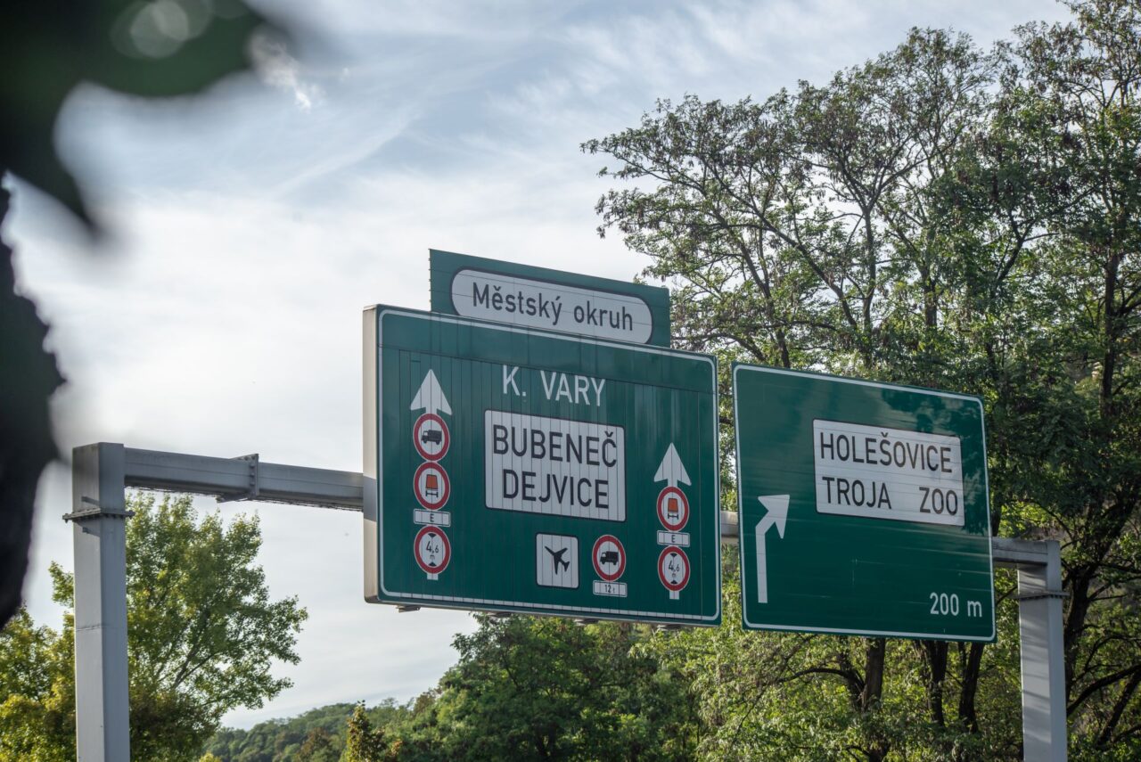 Na ulici V Holešovičkách na severu Prahy se napojuje dálnice D8. Foto: Kateřina Hefler