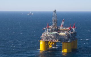 Plovoucí ropná plošina společnosti Shell v Mexickém zálivu. Foto: poskytnuto společností Shell