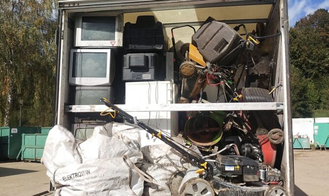 Společnost Elektrowin loni vysbírala více než 78 tisíc tun elektroodpadu. Foto: poskytnuto společností Elektrowin