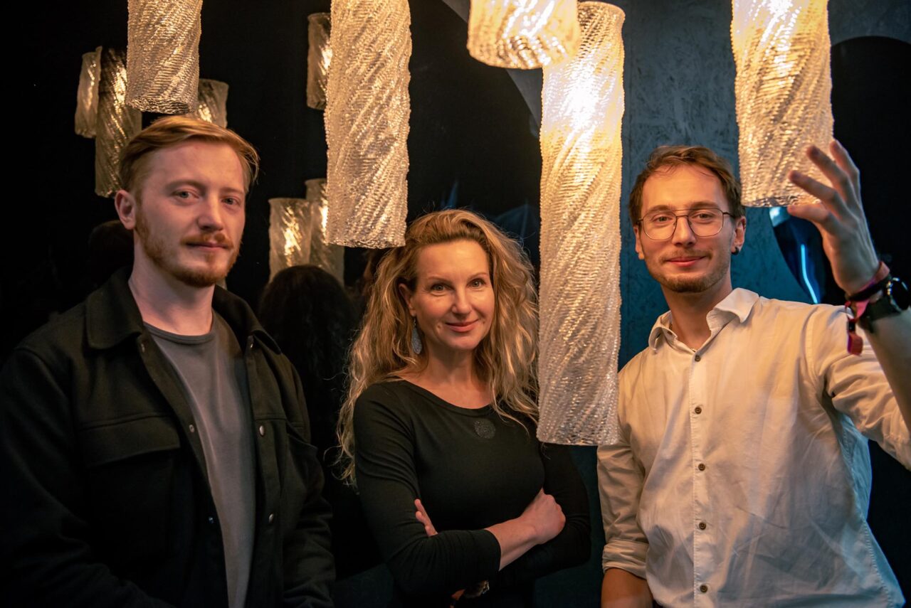 Jan Kulhánek, Jitka Hvězdová a Ondřej Cigáník ze studia Plastenco. Foto: Kateřina Hefler, Ekonews