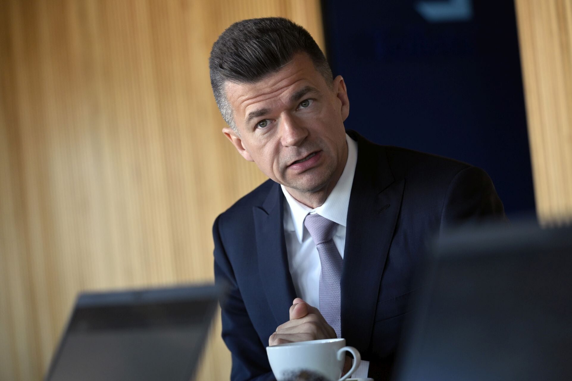 Martin Vohánka na setkání společnosti Eurowag s novináři. Foto: ČTK / Šulová Kateřina