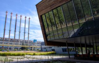 Univerzitní centrum energeticky efektivních budov ČVUT nedaleko Prahy už jedenáct let vyvíjí technologie budoucnosti stavebnictví. Foto: Karolína Chlumecká, Ekonews