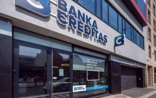 Pobočka Banky Creditas v Praze na Florenci. Foto: poskytnotu Bankou Creditas