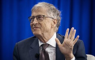 Zakladatel Microsoftu, miliardář a filantrop Bill Gates. Foto: ČTK / AP / Andres Kudacki