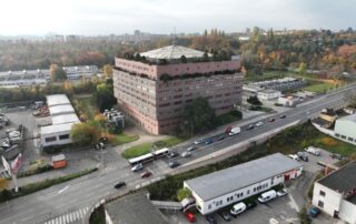 Budovy Sazky v pražských Vysočanech prochází rekonstrukcí, staré materiály se znovu využívají. Foto: poskytnuto společností KKCG