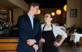 Restauraci Leaf založili sommelier Michal Bílek a šéfkuchařka Barbora Šimůnková. Foto: poskytnuto restaurací Leaf