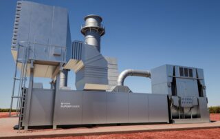 Elektrickou turbínu Superpower vyvinula americká společnost Boom Supersonic. Má vyrábět elektřinu pro datová centra. Foto: poskytnuto společností Boom Supersonic