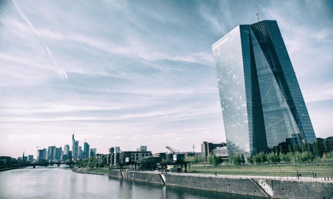 Sídlo Evropské centrální banky ve Frankfurtu. Foto: Pixabay