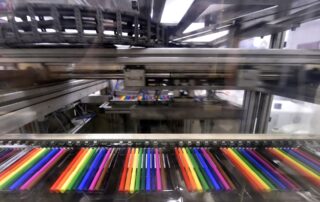 Dačická společnost Centropen vyrábí v jižních Čechách kancelářské, školní a hobby potřeby. Foto: ČTK / Pavlíček Luboš