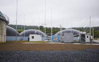 Biometanová stanice 2 v Krakořicích na Olomoucku. Foto: poskytnuto společností agriKomp