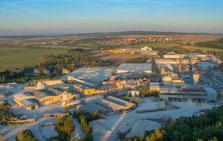 Závod společnosti Lasselsberger v Chlumčanech. Foto: poskytnuto společností Lasselsberger