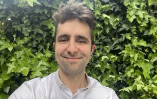 David Němeček Slonim se ve společnosti Frank Bold zaměřuje na udržitelné finance. Foto: poskytnuto Davidem Němečkem Slonimem