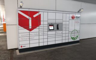 Kolečko ze zeleným lístkem a nápisem postupně z DPD výdejních boxů mizí. Foto: poskytnuto DPD