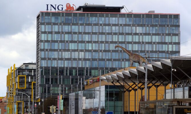 Tuzemská pobočka ING Bank sídlí v Praze na Českomoravské ulici. Foto: ČTK / Ruml Miloš
