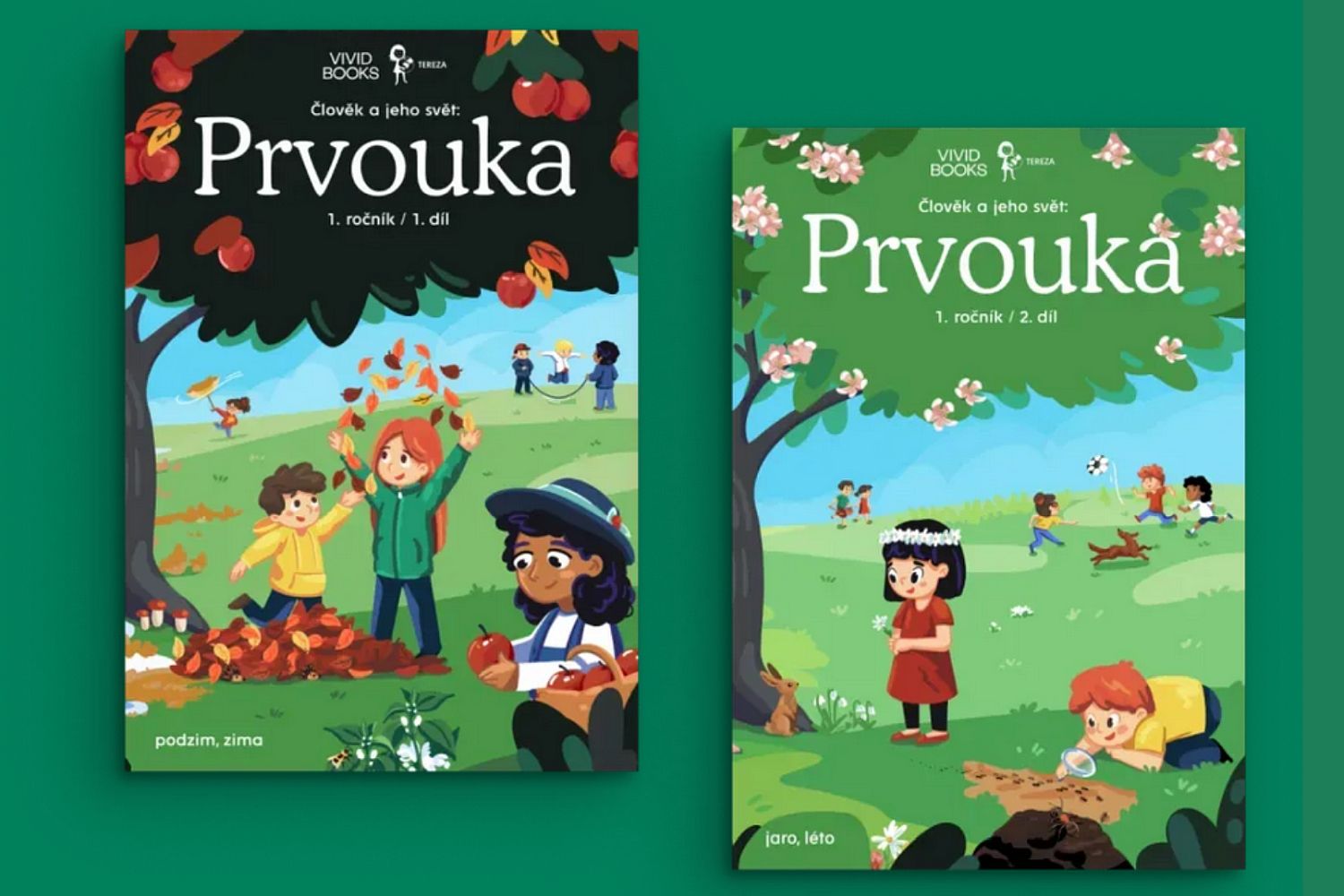 Vzdělávací centrum TEREZA ve spolupráci s nakladatelstvím Vividbooks vytvořilo novou řadu učebnic prvouky. Foto: Vzdělávací centrem TEREZA